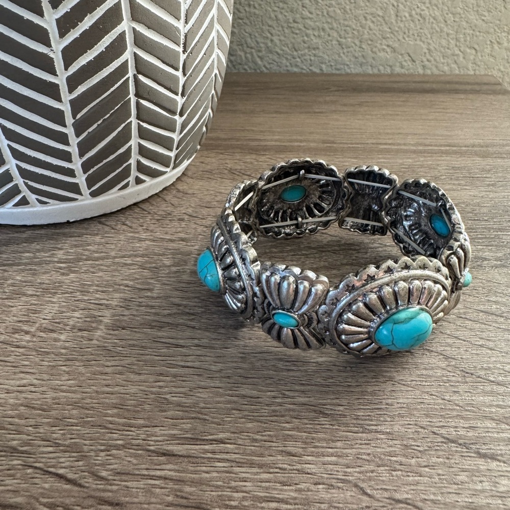 TURQUOISE WESTERN BRACELET